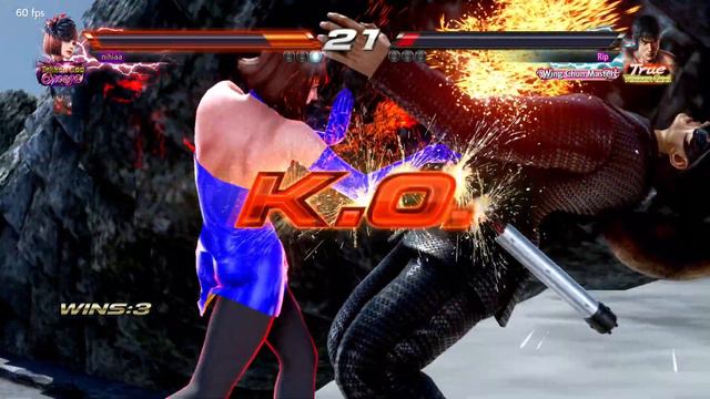 lady in blue fights mask man tekken 7 anna vs law смотреть онлайн