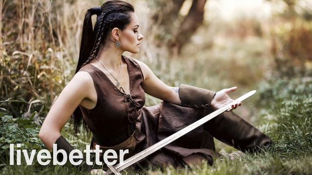 Irish Celtic Music Relaxing Instrumental Medieval, Drums and Flute Like Movies смотреть онлайн