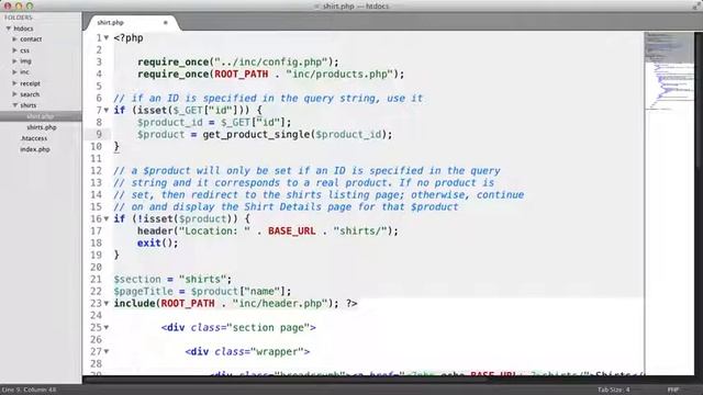 Php# 3.1 Refactoring Shirt Details смотреть онлайн