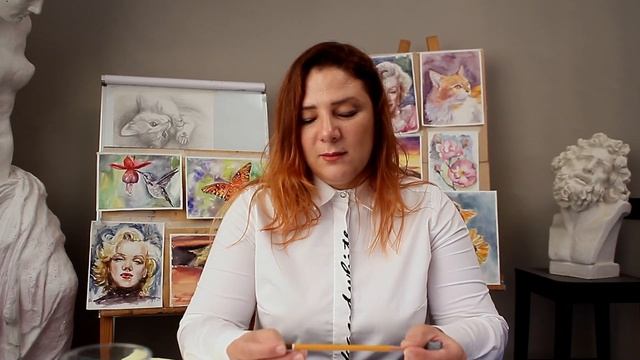 Материалы. Что нужно для рисования акварелью? смотреть онлайн
