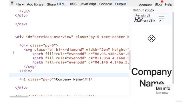 Build a Nav | Set Up a Bootstrap Website | Lecture 10 смотреть онлайн