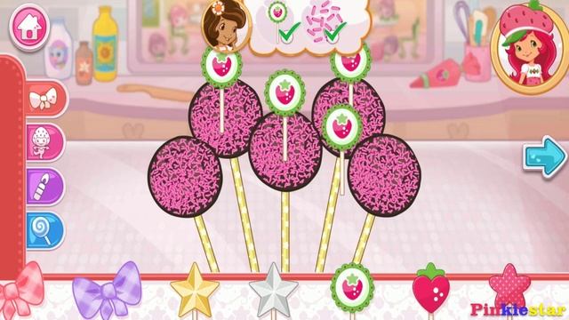 Strawberry Shortcake Bake Shop | Frosty Rainbow Slush & Cake Pops Part 10 | Fun Cooking Gameplay смотреть онлайн