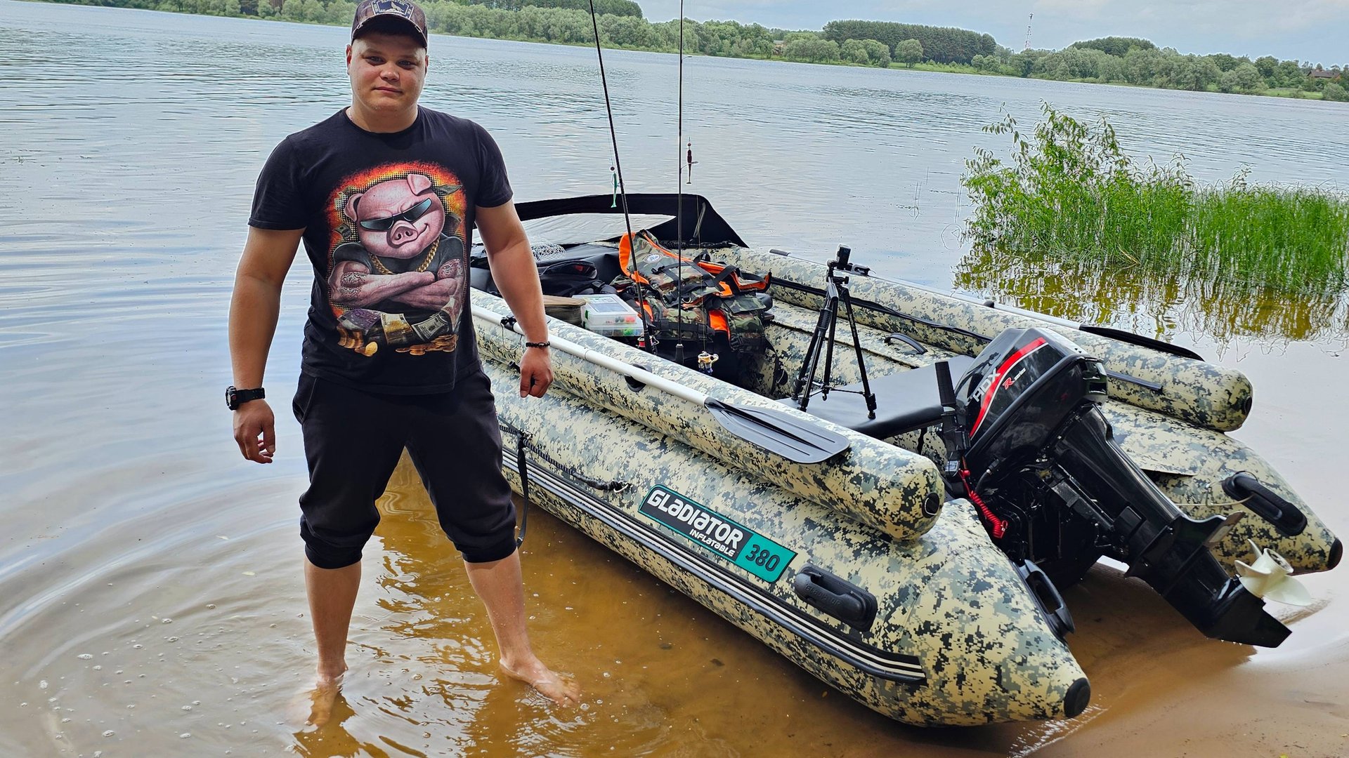 После этого ты купишь ее ! Gladiator E380X и ПЛМ HDX 9.9 (15)