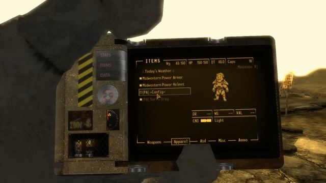 Fallout NV Mod: Midwestern Power Armor, NCR T-51B смотреть онлайн