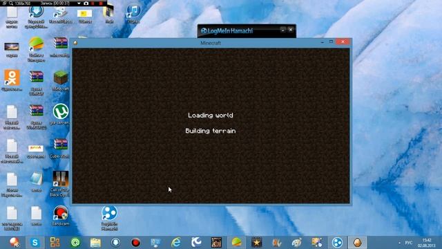 Как создать самый простой сервер в майнкрафт (через хамачи) смотреть онлайн