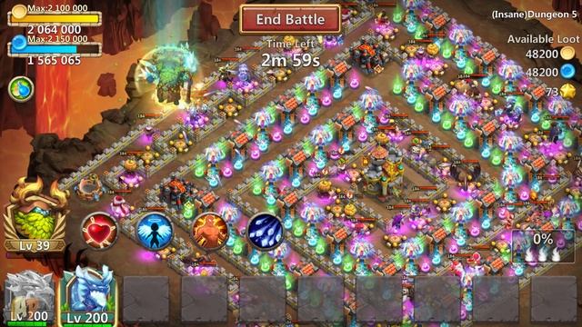 LAZULIX, ЛЕДЯНОЙ ФЕНИКС, 12/12, БАСТИОН 9/9, ЭМБЛЕМА РЕМКИ 8, ПРОСТО МОЩЬ, Castle Clash смотреть онлайн