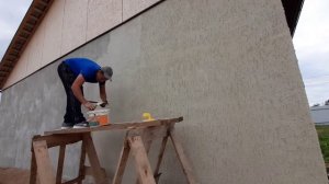 Декоративная Штукатурка | Фасад дома своими руками