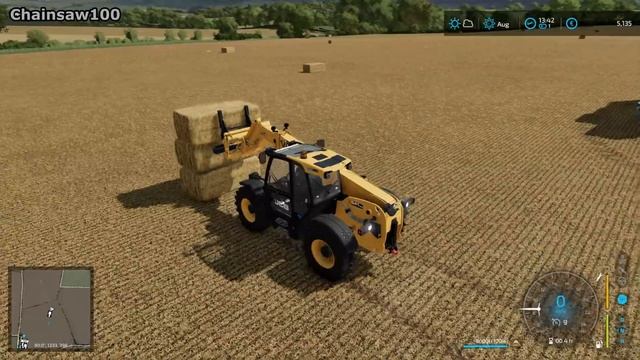 WOW, WE MADE A LOT OF BALES FROM THESE FIELDS! - Farming Simulator 22 FS22 Calmsden Farm Ep 3 смотреть онлайн