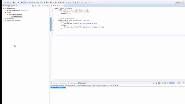 Fondamenti di programmazione con Java - 11 - Metodi, return e parametri смотреть онлайн