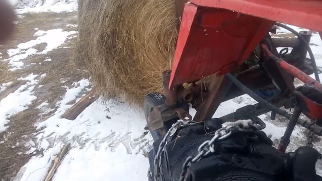 V00309 163329 Погрузчик рулона сена своими руками смотреть онлайн