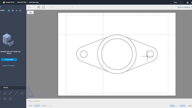 AutoCAD Web - Exercise 1 Layout Scale смотреть онлайн