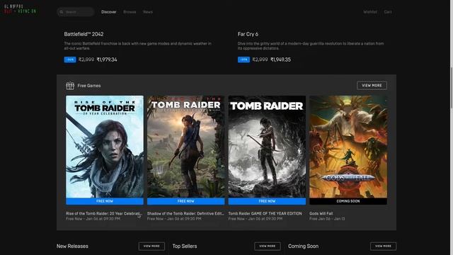 TOMB RAIDER REBOOT TRILOGY FREE on EPIC GAMES for 1 WEEK (until Jan 6th 2022) смотреть онлайн