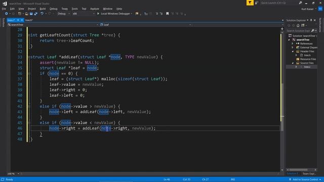 Binary Search Tree Tutorial in C/C++ with Code Linked in the Description смотреть онлайн
