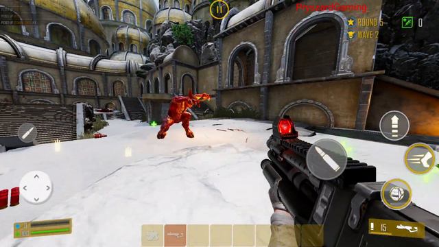 Rise Of Demons - Quake & Doom Like FPS Gameplay Walkthrough Part 1 Wave 1-8 (iOS,Android Gameplay) смотреть онлайн
