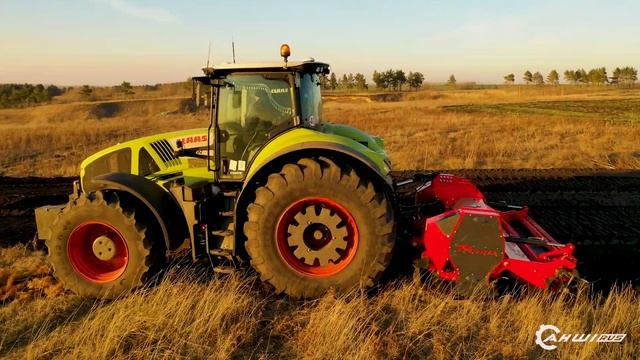 Ротоватор R800-2300U на финальной стадии подготовки земли к севообороту