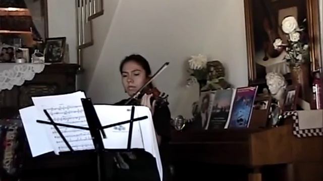 Meditation de Thais. Desiree Negrette solo violin. 3-29-2015 смотреть онлайн