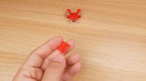 How to build LEGO brick micro transformer mech - Ninja wing suit mini version