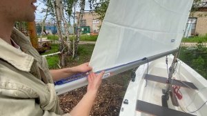 Парусное вооружение лодки Фофан от верфи Афалина