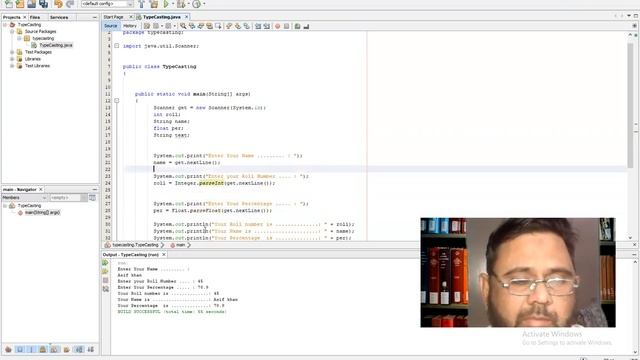 OOP Java Class 7 Sir Masood | Type Casting | Integer , Float , Double Class in java смотреть онлайн