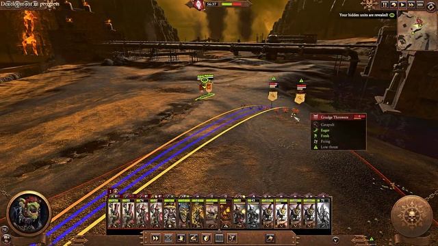 Zhatan the Black vs Thorek Ironbrow, The Boomer - Total War: Warhammer 3 Forge of the Chaos Dwarfs смотреть онлайн