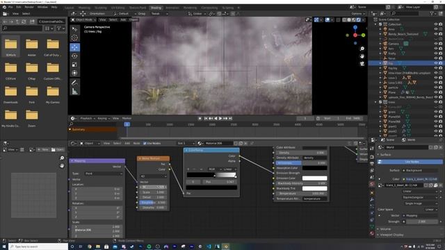 Real Time Ground Fog in Blender 2.90 смотреть онлайн