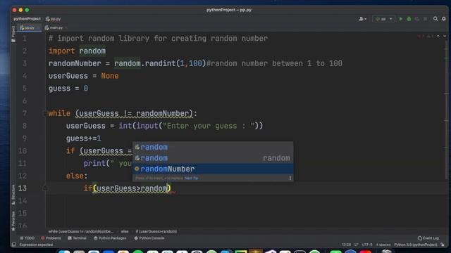 Building a Guessing Game | Number Guessing Game | Python | смотреть онлайн