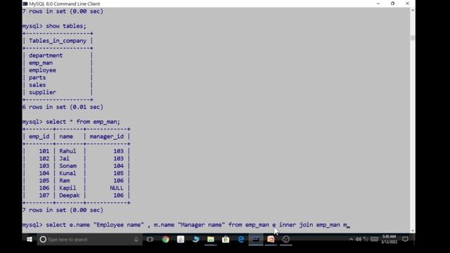 Lec-9 : Table Join Examples | Cartesian Join | Inner Join | Self Join | Joins In Sql | By nbc смотреть онлайн