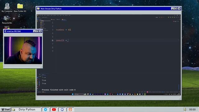 Основы Python 1.5: Boolean (логический тип данных, True и False) смотреть онлайн