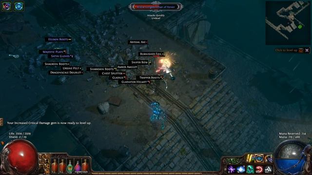 PathOfExile Ranger Claw (the docks) смотреть онлайн