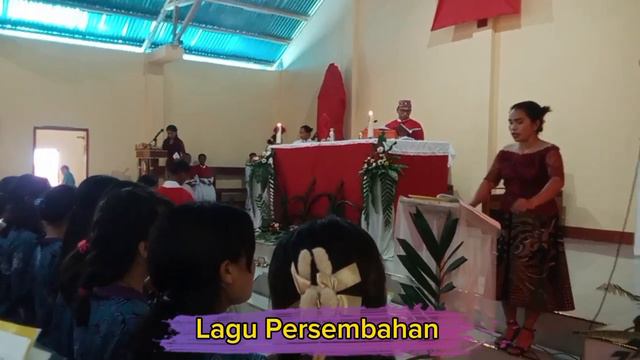 SMAN8 CHOIR//MISA HARI RAYA MINGGU PALMA#katolik смотреть онлайн