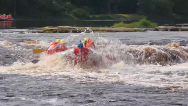 28.07.2017_Карелия_1 (Сплав по реке Шуя =мопс=) смотреть онлайн