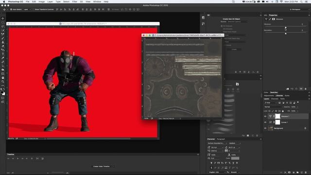 Adobe Fuse CC Tutorial - Edit Materials in Photoshop for 3D Characters created in Adobe Fuse смотреть онлайн