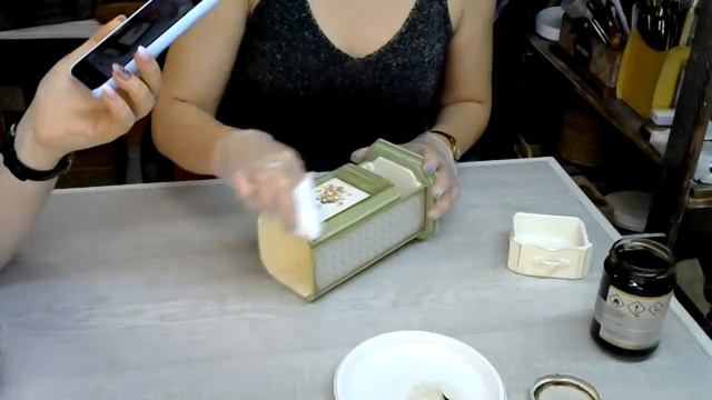 Комод подставка для кистей. часть 3