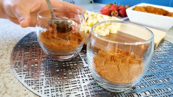 Easy Strawberry Dessert Cup Recipe | Strawberry & Banana Magnolia Pudding Recipe | Easy and Yummy!