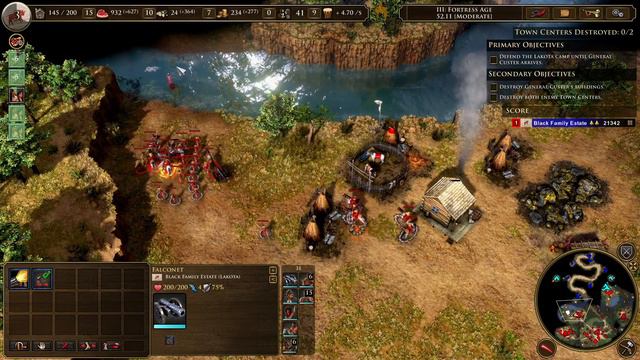 Age of Empires 3 DE - 15. BATTLE OF THE GREASY GRASS | Fire and Shadow смотреть онлайн