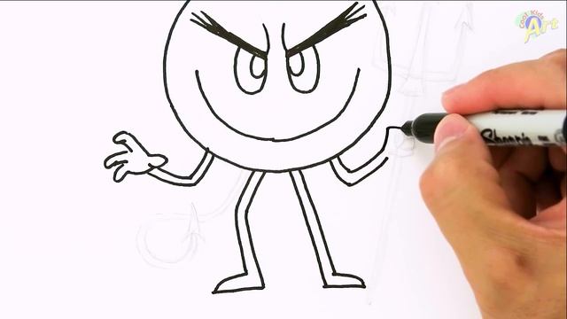 How to Draw the Devil | Emoji Movie смотреть онлайн