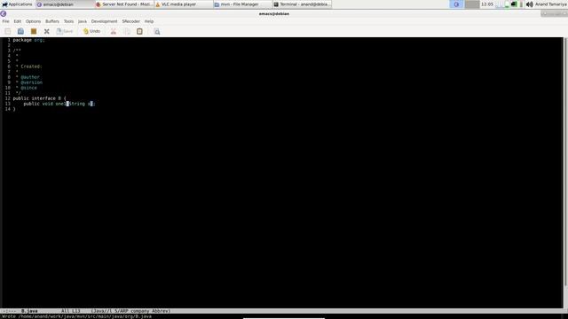 GNU Emacs as a lightweight Java IDE - 2 (Refactoring) смотреть онлайн