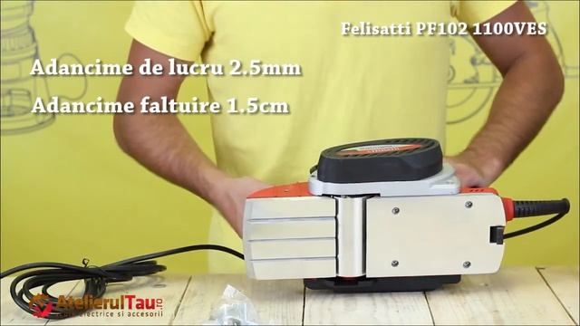Felisatti PF102-1100VES - Rindea De Mana, 1100 W, 102 Mm - Prezentare Completa