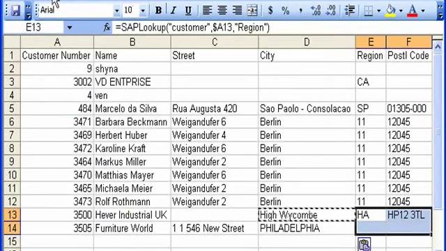 SAPLookup - an Excel formula for reading SAP data смотреть онлайн