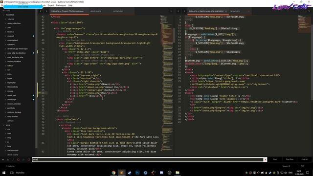 Локализация сайта при помощи Php