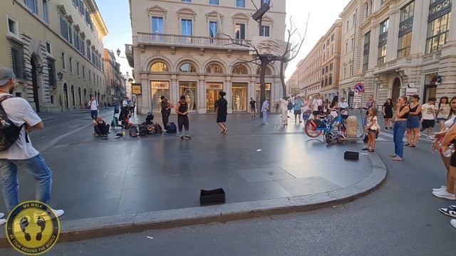 Via del Corso - Rome walking tour смотреть онлайн