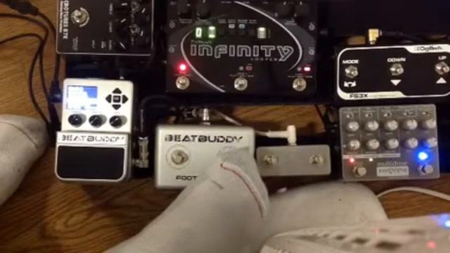 Beat Buddy and Infinity Looper test and sync issues part 2 смотреть онлайн