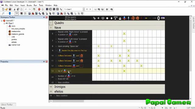 #7 - Tutorial - como criar jogos sem programar com o Clickteam Fusion 2.5! смотреть онлайн