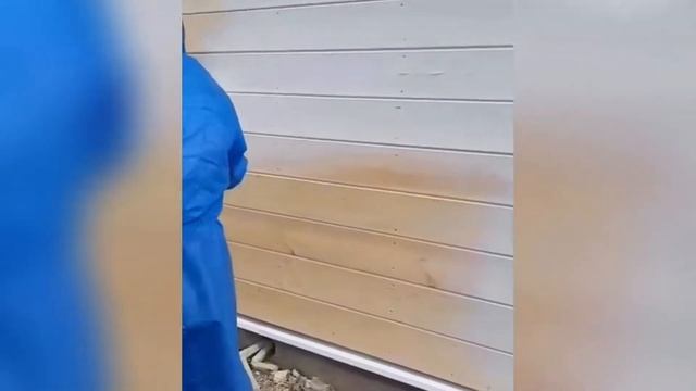 Покраска дачного дома HYVST SPT 440 смотреть онлайн