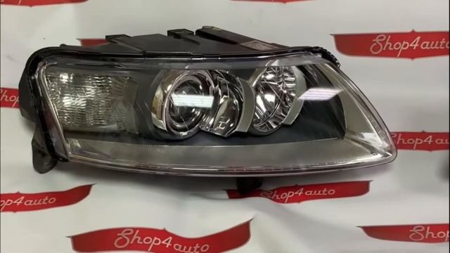 Замена стёкол фар на старушке A6 C6 смотреть онлайн