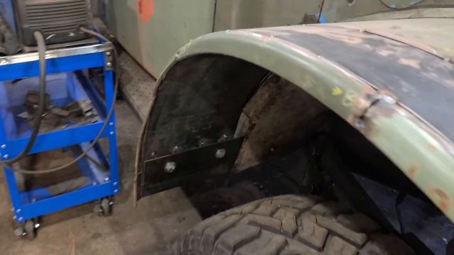 Wide Fenders on the M37! - 1952 Dodge M37 Cummins Swap Restomod [Episode 24] смотреть онлайн
