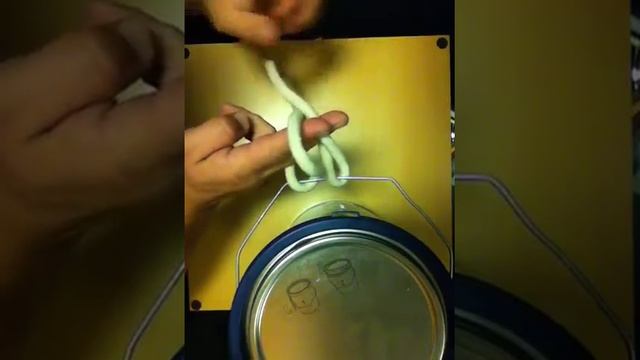 Морской узел "Ведёрный" - Draw Hitch. Как завязать Ведро для поднятия-To fasten the Bucket. смотреть онлайн