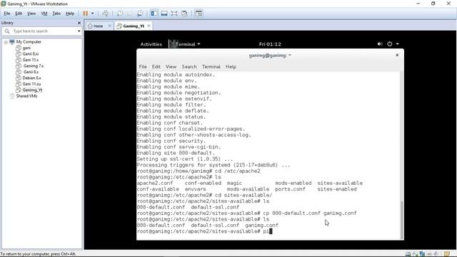 Cara Melakukan Install Apache di Debian 8 di Vmware смотреть онлайн