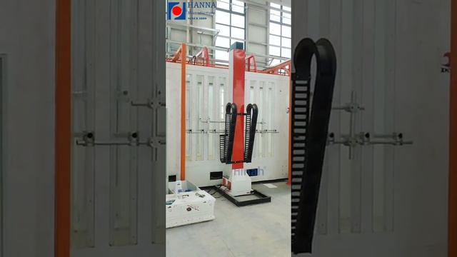 Automatic Reciprocator Powder Coating Gun Powder Coating Electrostatic Spraying Booth System смотреть онлайн