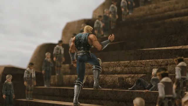 HNK - Kenshiro vs Souther 4K Remaster + Rescore смотреть онлайн